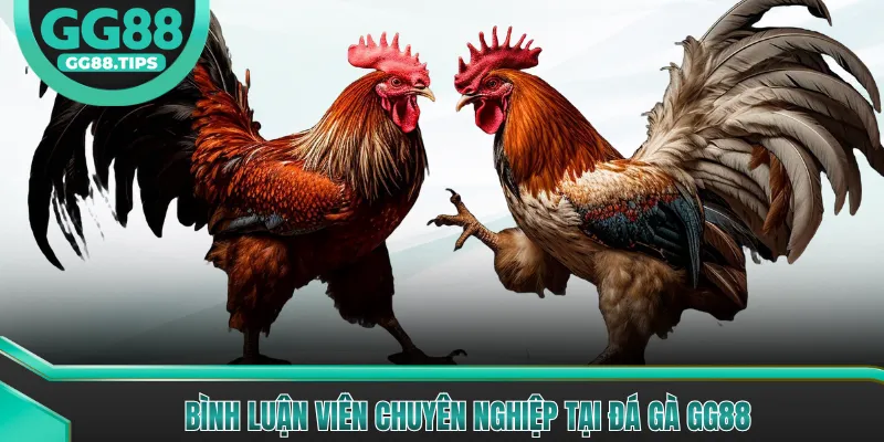 Bình luận viên chuyên nghiệp tại đá gà GG88